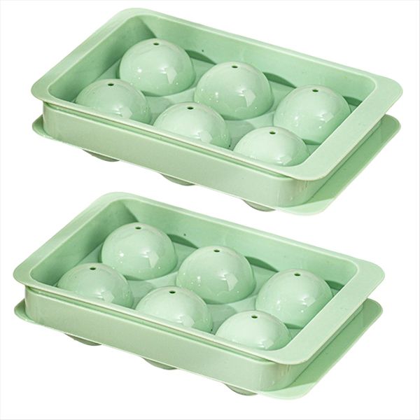 Large Ice Square Molds 2 Inch Space-Saving Ice Square Mold Yellow
