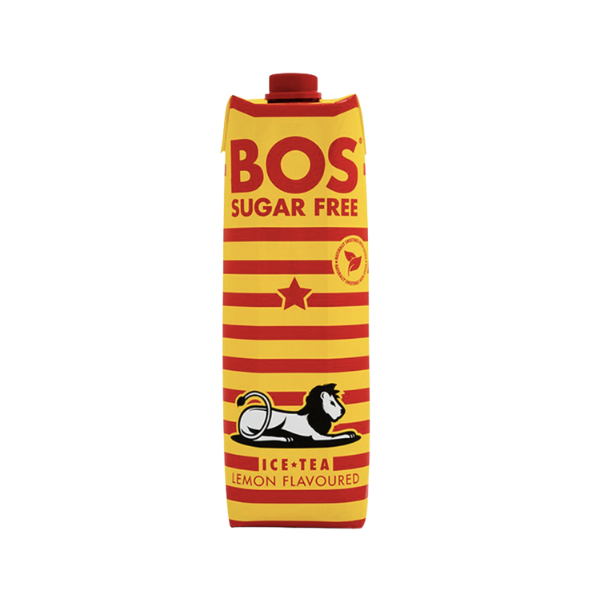 BOS Iced Tea Sugar Free Lemon 1L Set of 4 Buy Online in South