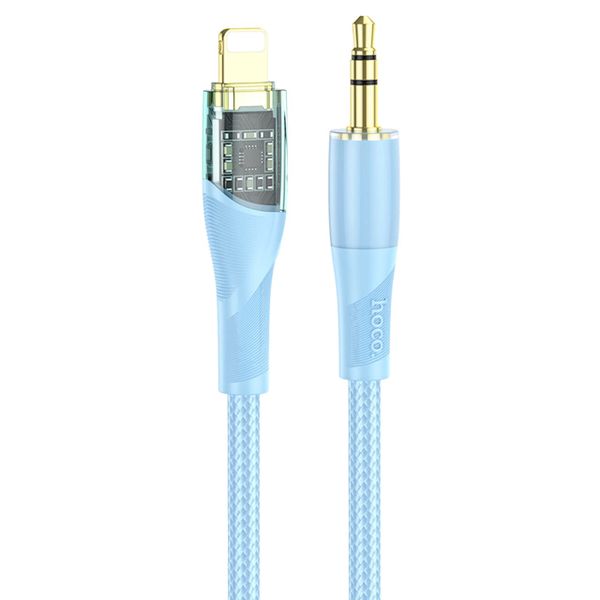 AUX Audio Cable For Lightning Male To 3.5mm Male-Blue-UPA25
