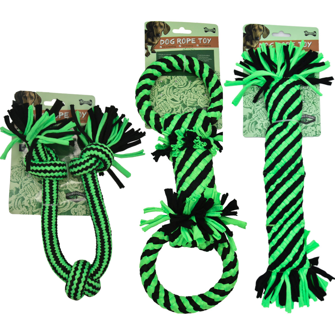 Dog Chew Toys Large Tough Rope Tug Toy for Medium Large Dogs 3 Piece
