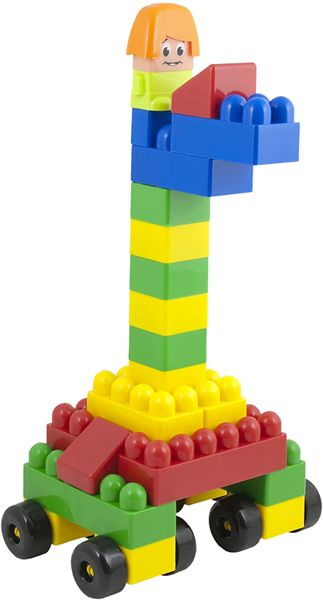 Miniland Super Blocks with Characters (64 Pieces)