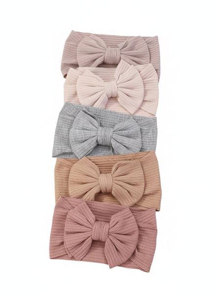 UGABUGA 5 Piece Baby Headbands with Bow