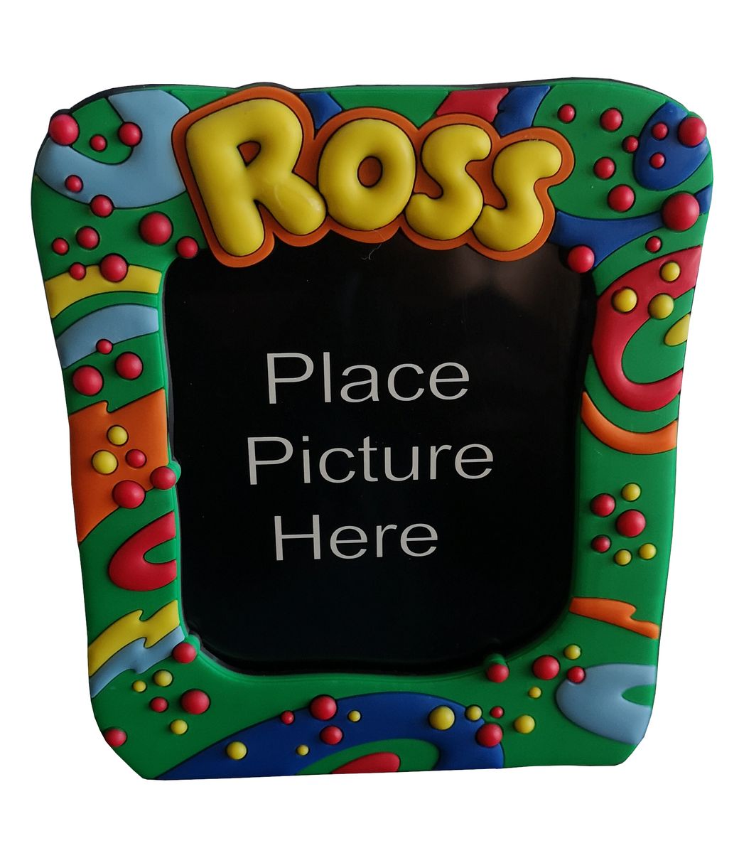 Named Photo Picture Frame Personalised Durable 14CM X 12CM Ross