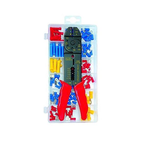 ACDC - 151 Piece Mixed Insulated Lugs With Crimping Tool