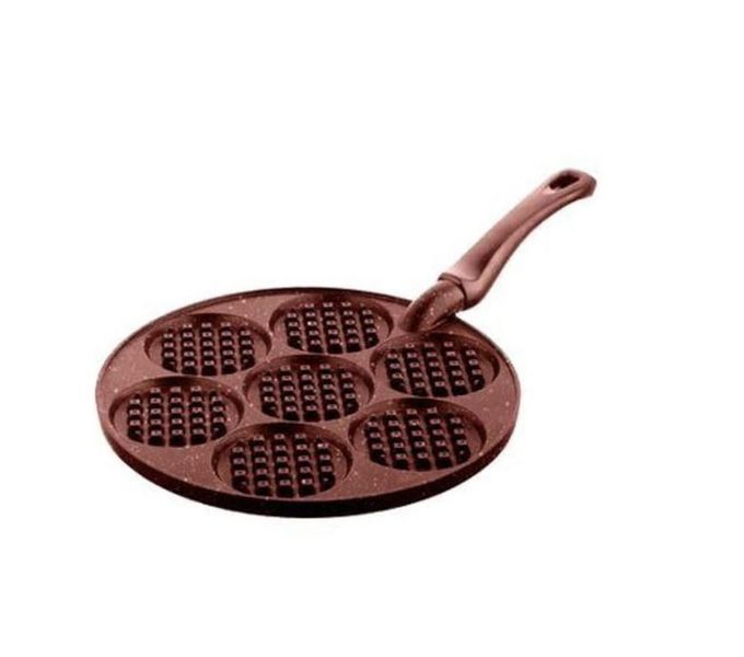 7 Holes Non-Stick Waffle Maker Pan