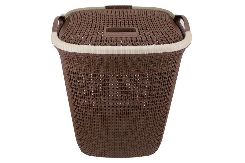 Dh laundry rectangular basket -brown