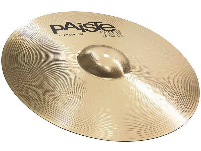 Paiste 0000151418 201 Bronze Series 18" Crash Cymbal