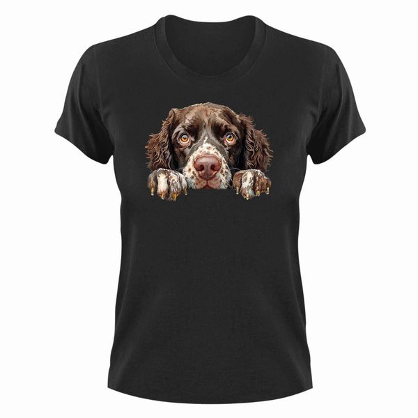 Water Spaniel 2 T-Shirt Gift Idea Christmas Birthday Present 348