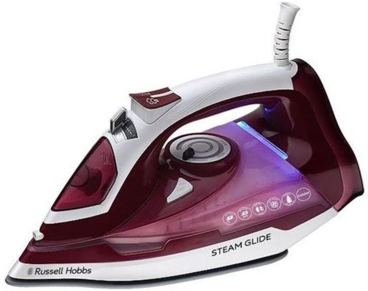 Russell Hobbs 2400w Steam Glide Pro Iron- Ceramic Soleplate