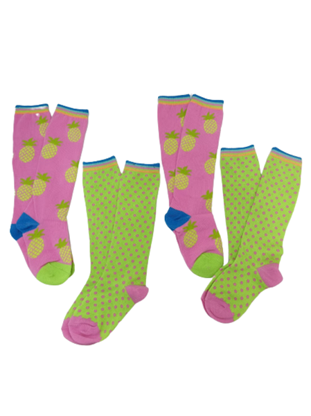 VIVI  Girls Over the Knee Bright Colours Socks
