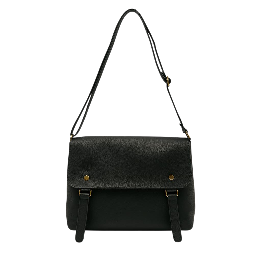 Stylish Faux Leather Crossbody Handbag - NY370-1