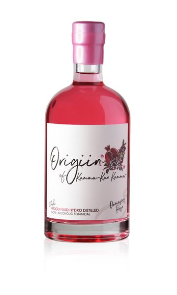 Distilled Non-Alcoholic Gin - Origiin Damascus Rose 750ml