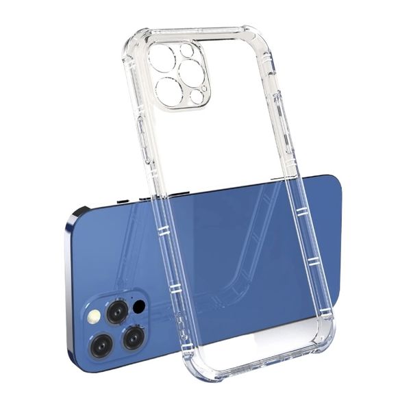 Shockproof Clear Cover/Case for Apple iPhone