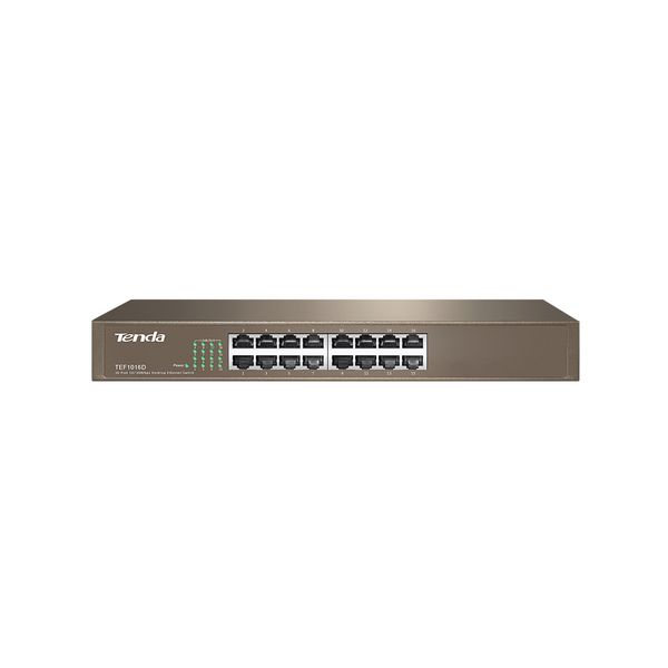 Tenda 16 Port 10/100 Desktop/Rackmount Metal Switch