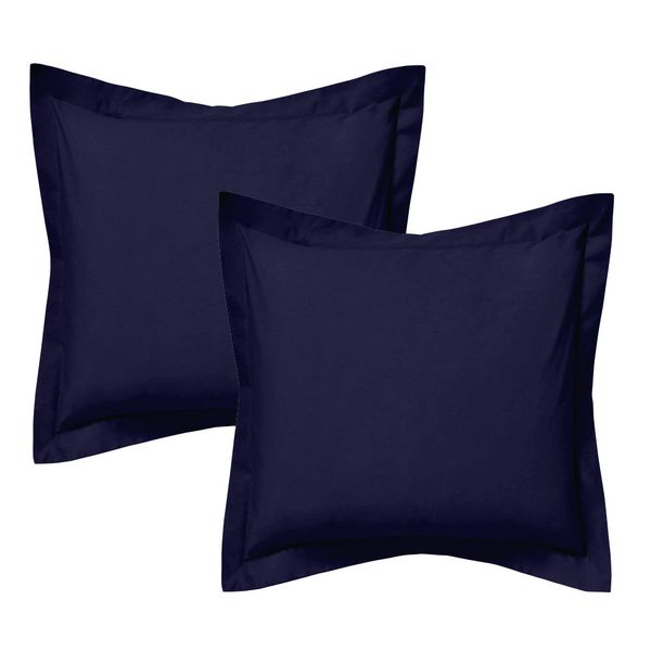 Pappa Joe – Flange Cushion Cover Set – Navy image