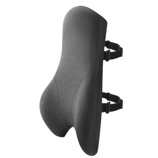 Home Health Black Mesh Backrest Cushion, Ergonomic Lumbar Support (61cm)