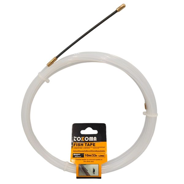 Tokoma - Fiberglass Fish Tape - 10m/33ft