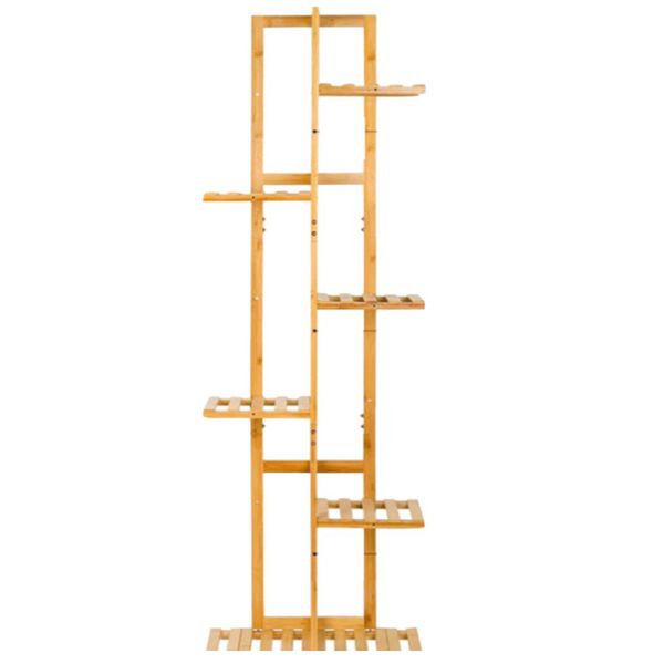 Garden Novelty Wooden 6 Tier Pot Plant Display Stand Large (122cm)
