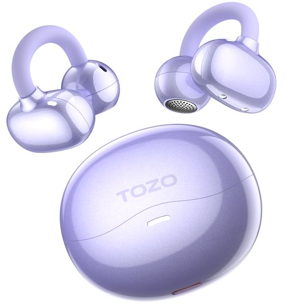 TOZO OpenOrb Open-Ear Wireless Earbuds with ENC Noise Cancellation