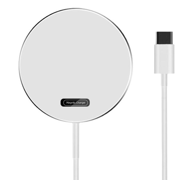 (White) Fast Wireless Charger for all iPhone 12,13,14 Models