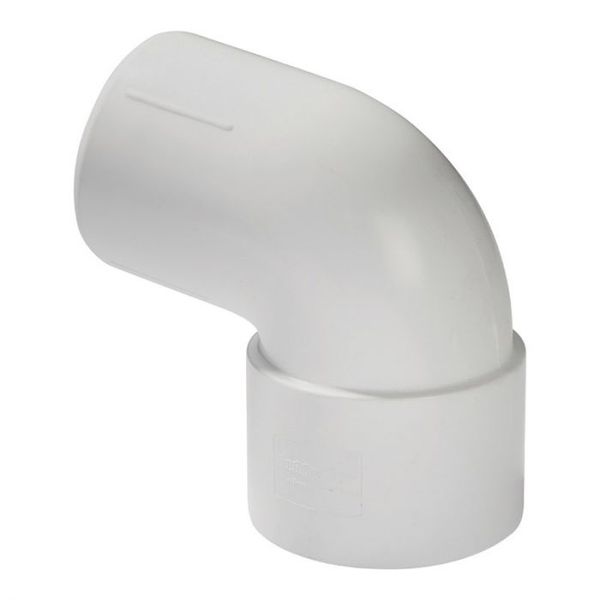 Pvc Gutter Round Offset Bend - 2 Pack