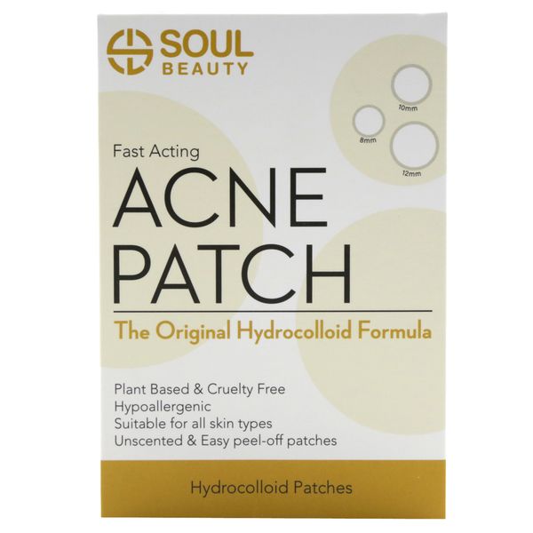 Soul Beauty Original Hydrocolloid Fast Acting Acne Patches 72 Pc -Pimples