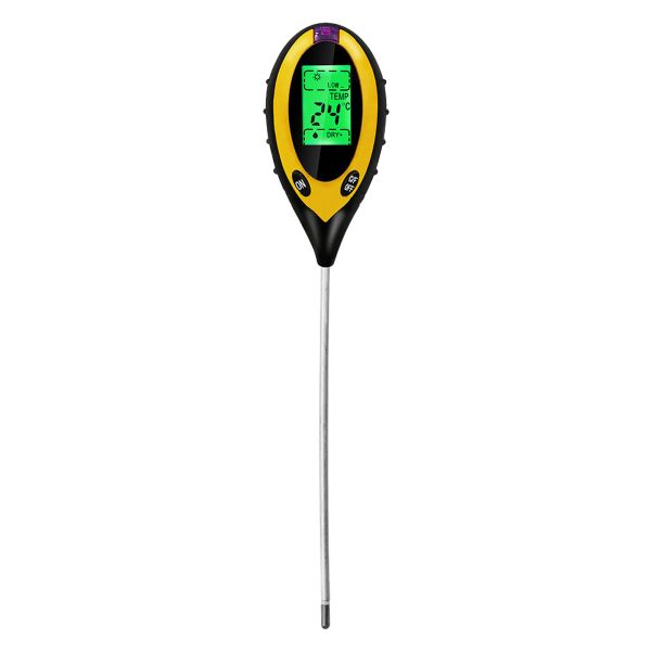 4-in-1 Garden Soil Tester PH/Moisture/Light/Temperature for Plant Care