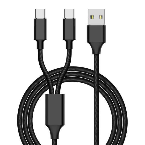 Titan Gaming PS5 USB A-C 2M Dual Charge Cable