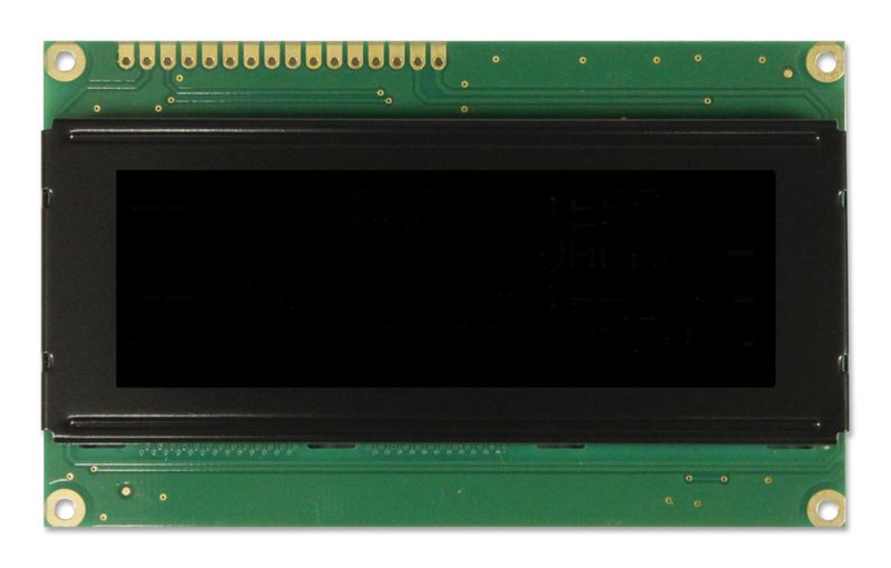 Midas (MC42005A12W-VNMLW) Alphanumeric LCD, 20 x 4, White on Black, 5V