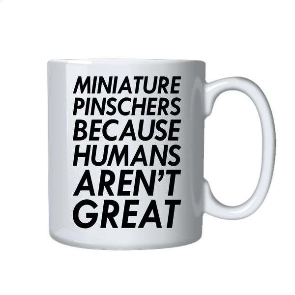 Miniature Pinchers Coffee Mug Ideal Gift For Dog Owners Birthday Christmas