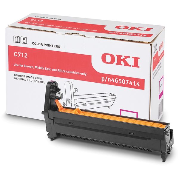 OKI Genuine 46507414 Magenta Image Drum (30,000 Pages)