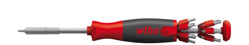 Wiha Screwdriver LiftUp 25 With 12 1/4" Bits