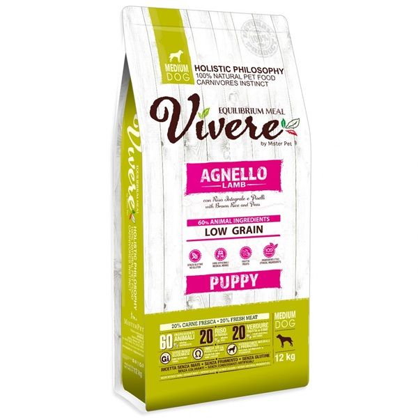 Vivere Puppy Lamb 12kg