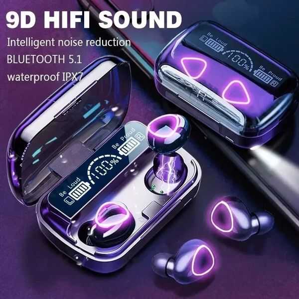 M10 TWS V5.3 Earbuds With Power Bank Charging Case