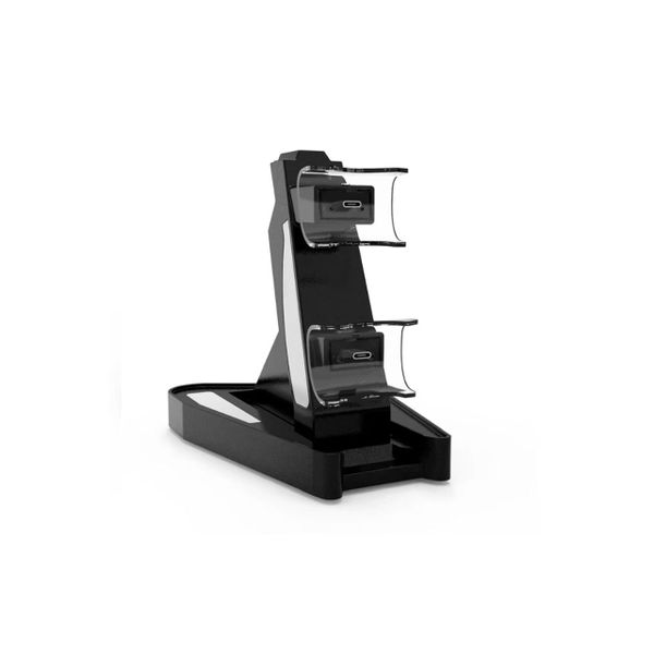 Dual USB Charging Dock Station for PS5 Dual Sense Controller-Black