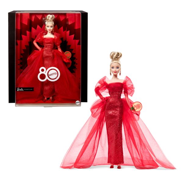 Barbie Mattel 80th Anniversary Doll