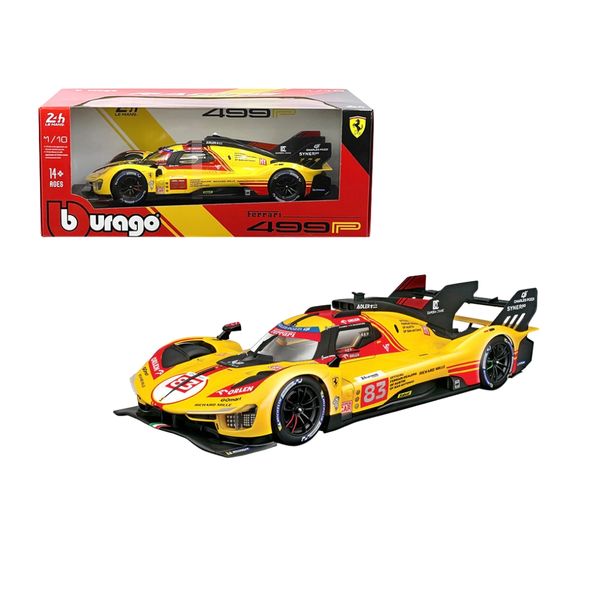 Bburago -1/24 Ferrari 499P 24H LMS Hypercar 2024#83-20CM Length