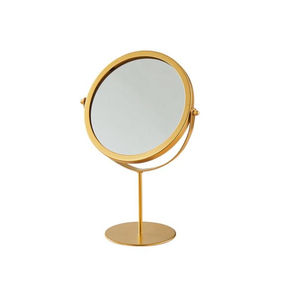 Golden Aura 360 Swivel Vanity Mirror - Gold