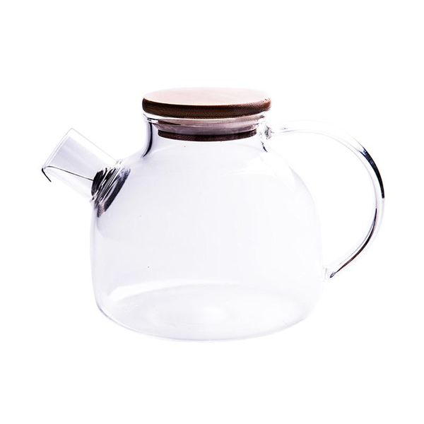 Borosilicate Glass Borosilicate Teapot Heat Resistant Large Tea Transparen
