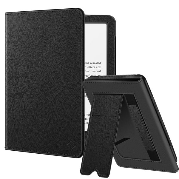 Compatible with Kindle PaperWhite 7" (12th Gen 2024) Protective Case -Black