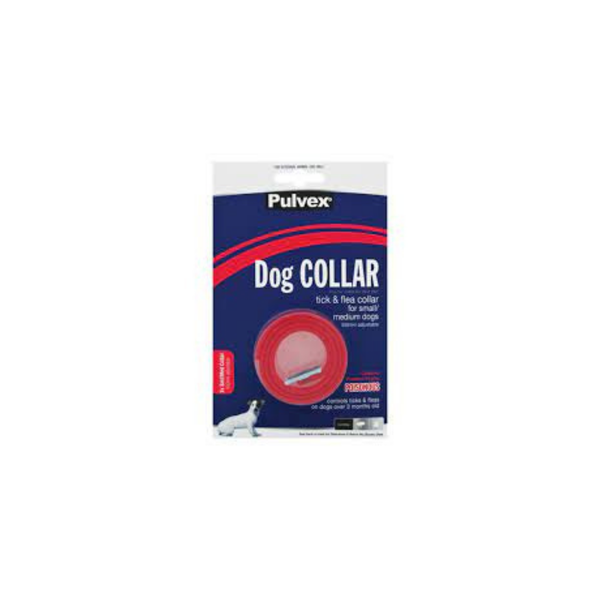 Pulvex - Tick &amp; Flea Medium Dog Collar - 50cm