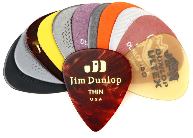 Dunlop Light/Medium Guitar Pick Variety Pack