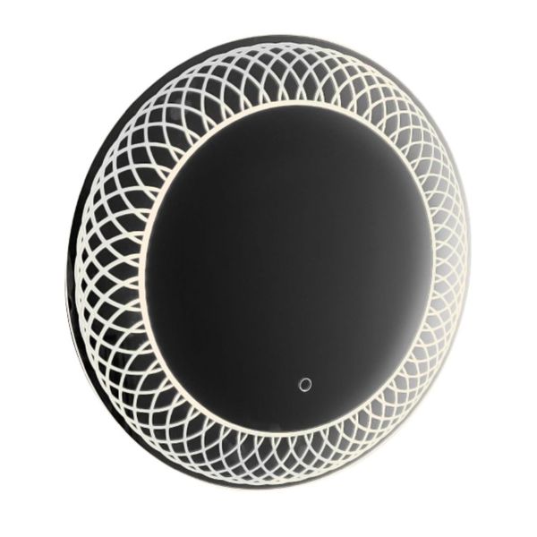 Vetteli Santorini Frameless 3 Color Led Backlit Touch Button Mirror 220v