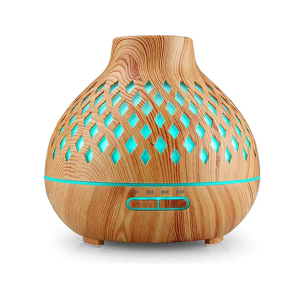 LED Aroma Diffuser - Colorful Lights BB-Q-X13T - Tan