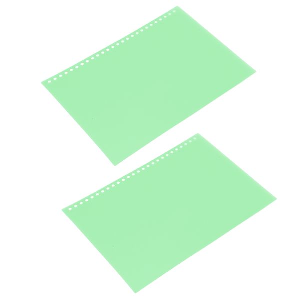 Green B5 PP Binding Covers Waterproof for Reports