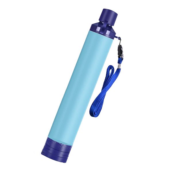 Water Filter Straw Portable Outdoor Emergency Survival Gear Backpack Gift