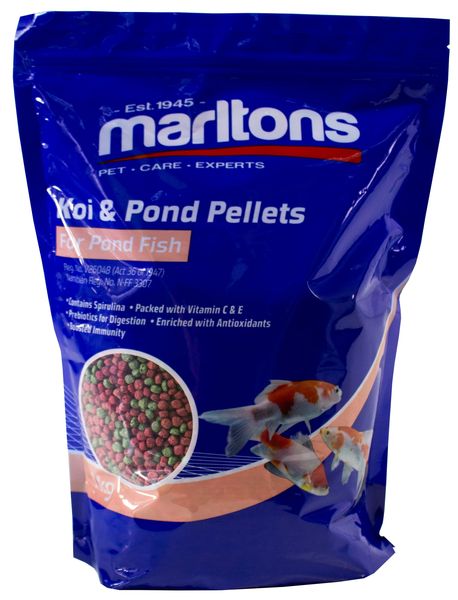 Marltons Pond Pellets Medium 3mm 1Kg