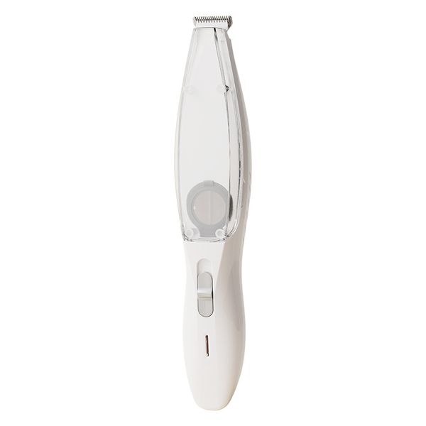Low-Noise Pet Hair Trimmer with Built-In Vacuum and USB Charging