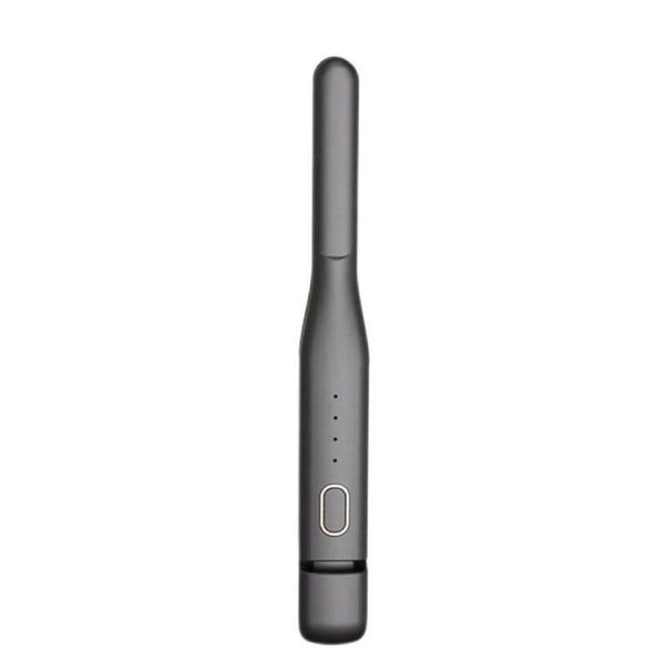 2-In-1 Wireless Straightener and Curler - Black