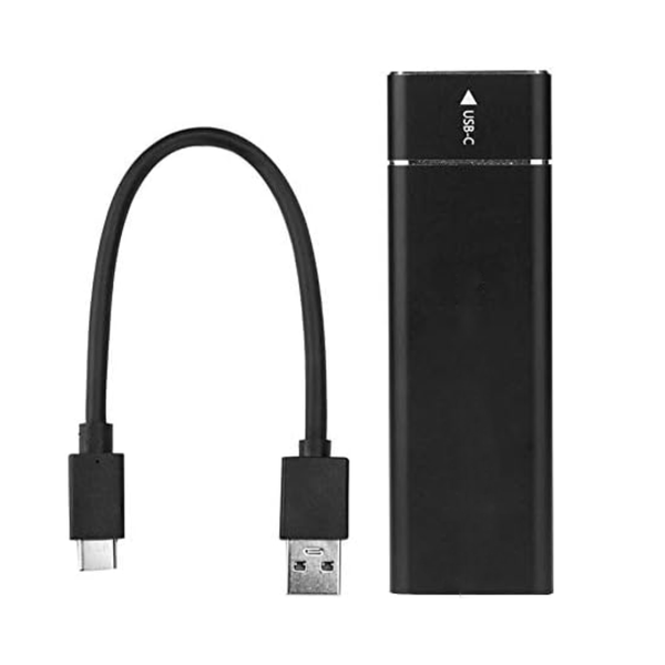 M.2 PCIe NVME And NFFF Type-C SSD Enclosure - 10Gbps Transfer Speed